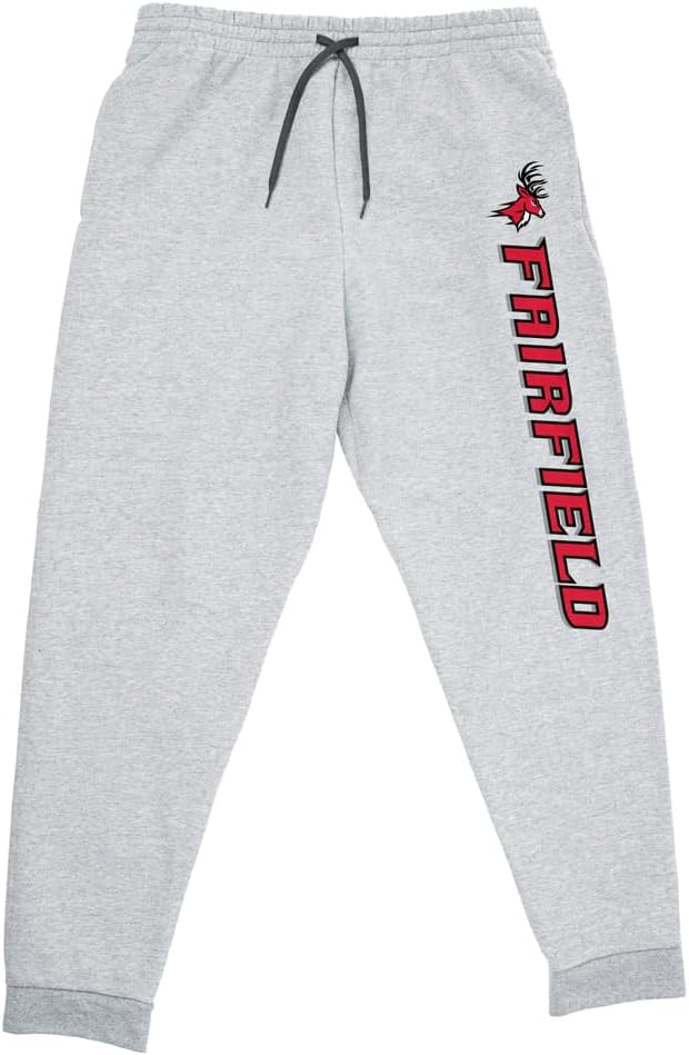 Campus Lab Officially Licensed College Logo Joggers Unisex Men & Women Sweatpants with Pockets Athletic Heather Collection