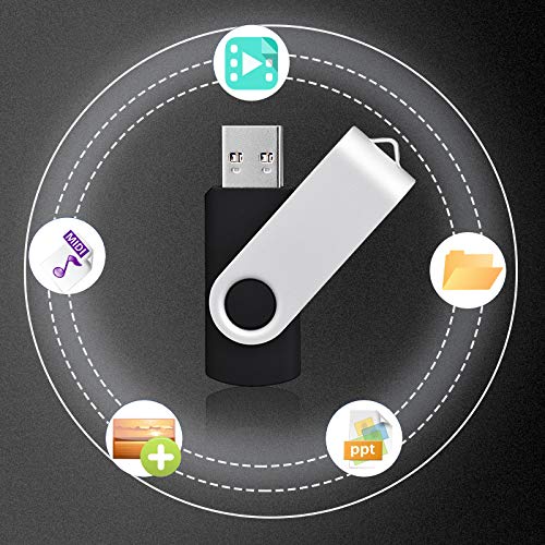 16Gb Flash Drive 10 Pack Usb Flash Drive 16 Gb Kexin Thumb Drive Memory Stick Zip Drive Usb 2.0, 5 Colors (Black, Blue, Green, White, Red) #TOP4
