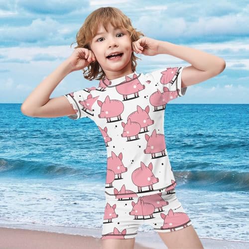 Happy PigsChildren's Swimsuits Boys Two Piece Suit9-11Y（140cm）3