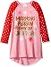 Komar Kids Girls' Morning Person on Christmas Gown