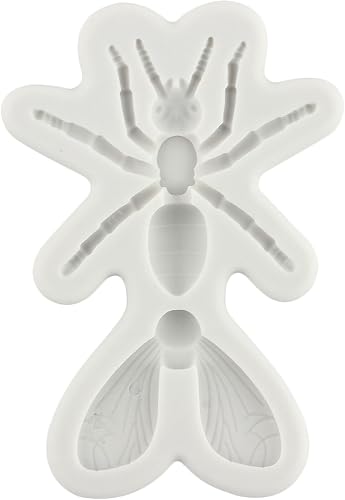 Miniatura 9 de Moldes de silicona para fondant de insectos, molde de silicona para decoración de pasteles, decoración de cupcakes, chocolate, caramelo, goma de