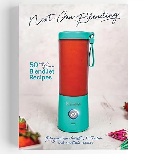 Next-Gen Blending Recipe Book by BlendJet, Vol 1 - 50 Easy & Delicious BlendJet Recipes for Smoothies, Cocktails & Mocktails