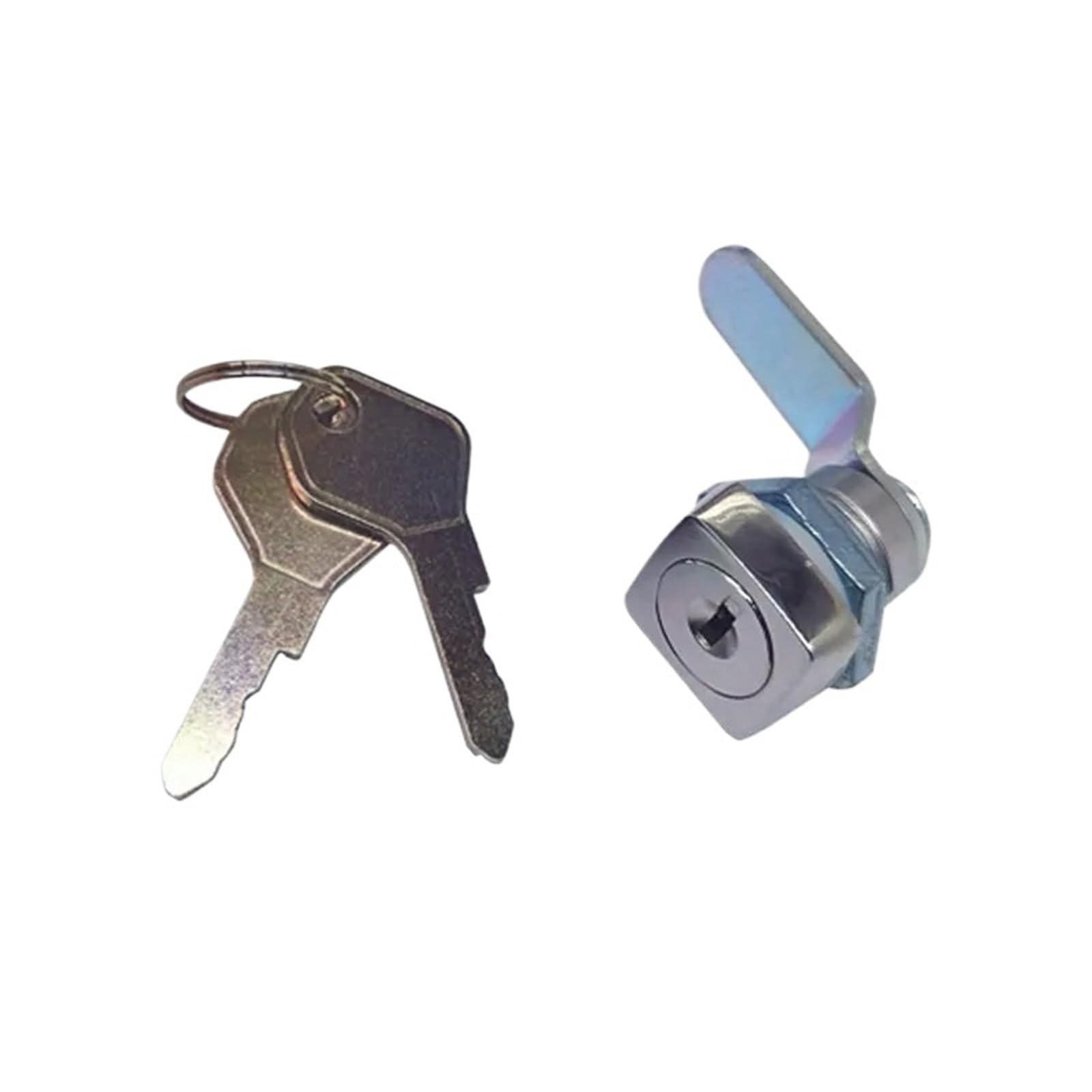 Tjuhgfedcq Ms411-1 Ms411 Mailbox Lock With 2 Keys For File Cabinet Tool Box Locker Quarter Cam Security Furniture Hardware Door 1Pcs
