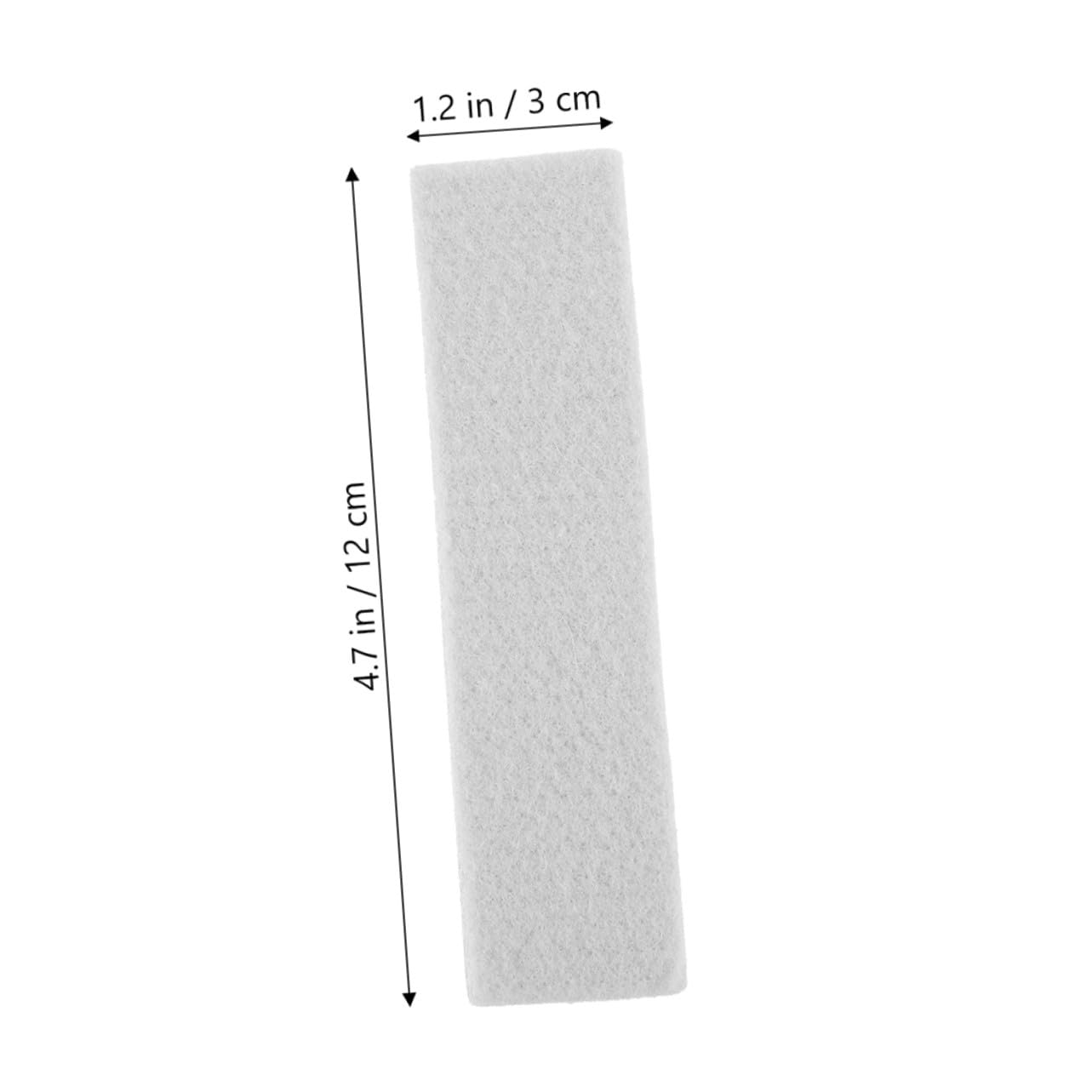 UKCOCO 6 pièces Plaquettes Frein Vélo Intérieur Feutre Patins Frein Silencieux pour Vélo de Fitness Installation Facile