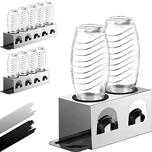 ecooe Abtropfständer mit Abtropfwanne und Kantenschutzringe Flaschenhalter...