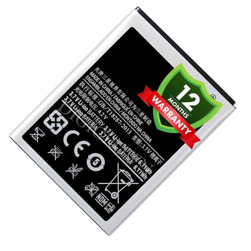 Image of Original EB-F1A2GBU Battery Compatible for Samsung Galaxy S2 - (1650mAh) - 1 Year Warranty DC00