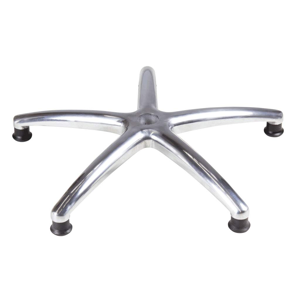 Base Estrella cromada sillón peluquería