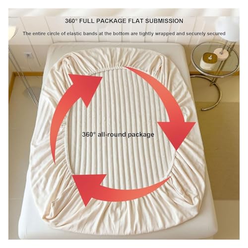 Drap housse velours chaud 90x200 protection matelas extensible