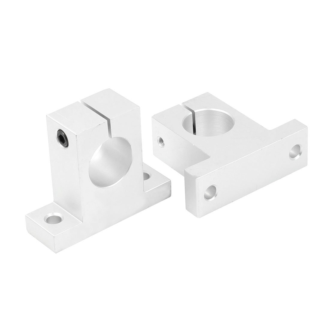 ZHuidjo 2 x SK30 30mm Linear Rail Shaft Guide Support for XYZ Table CNC (SN: d04 4b2 144 d10 b2b)