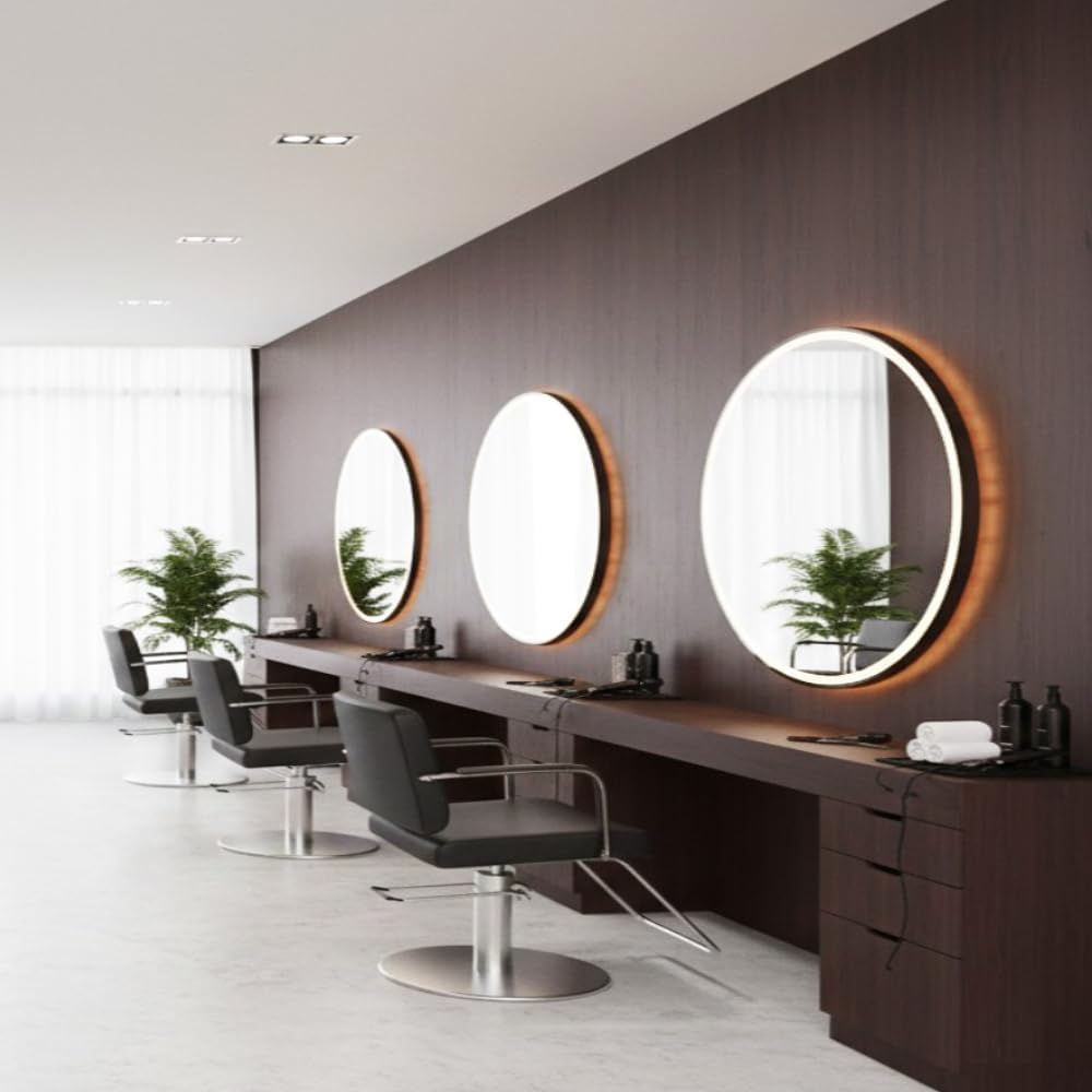 ROSEROSA Peel and Stick Faux Walnut Wood Architectural Film Self-Adhesive Vinyl Film Wallpaper Door Wrap Counter Top Border Mirror Molding Trim EP565