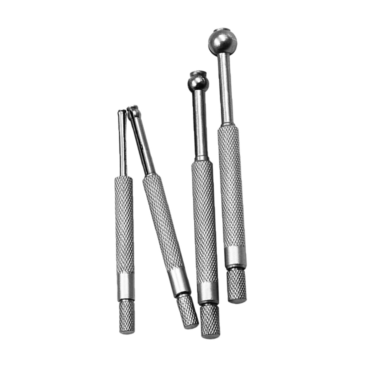 Set di Misuratori Interni Telescopici 4 Pezzi 3-13mm in Acciaio al Carbonio