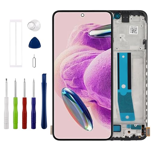 Écran OLED haut de gamme pour Xiaomi Redmi Note 12S avec châssis robuste