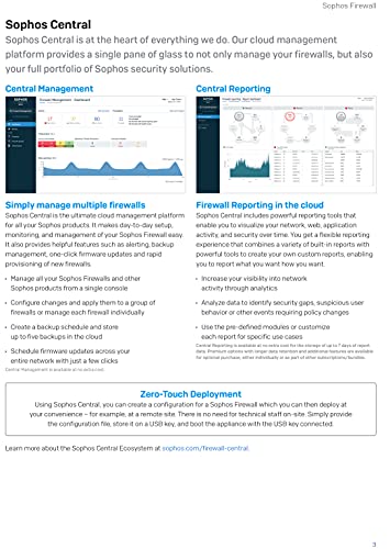 Image of Sophos XGS 3300 Xstream Protection Bundle - 36 Months (XF3C3CSES)