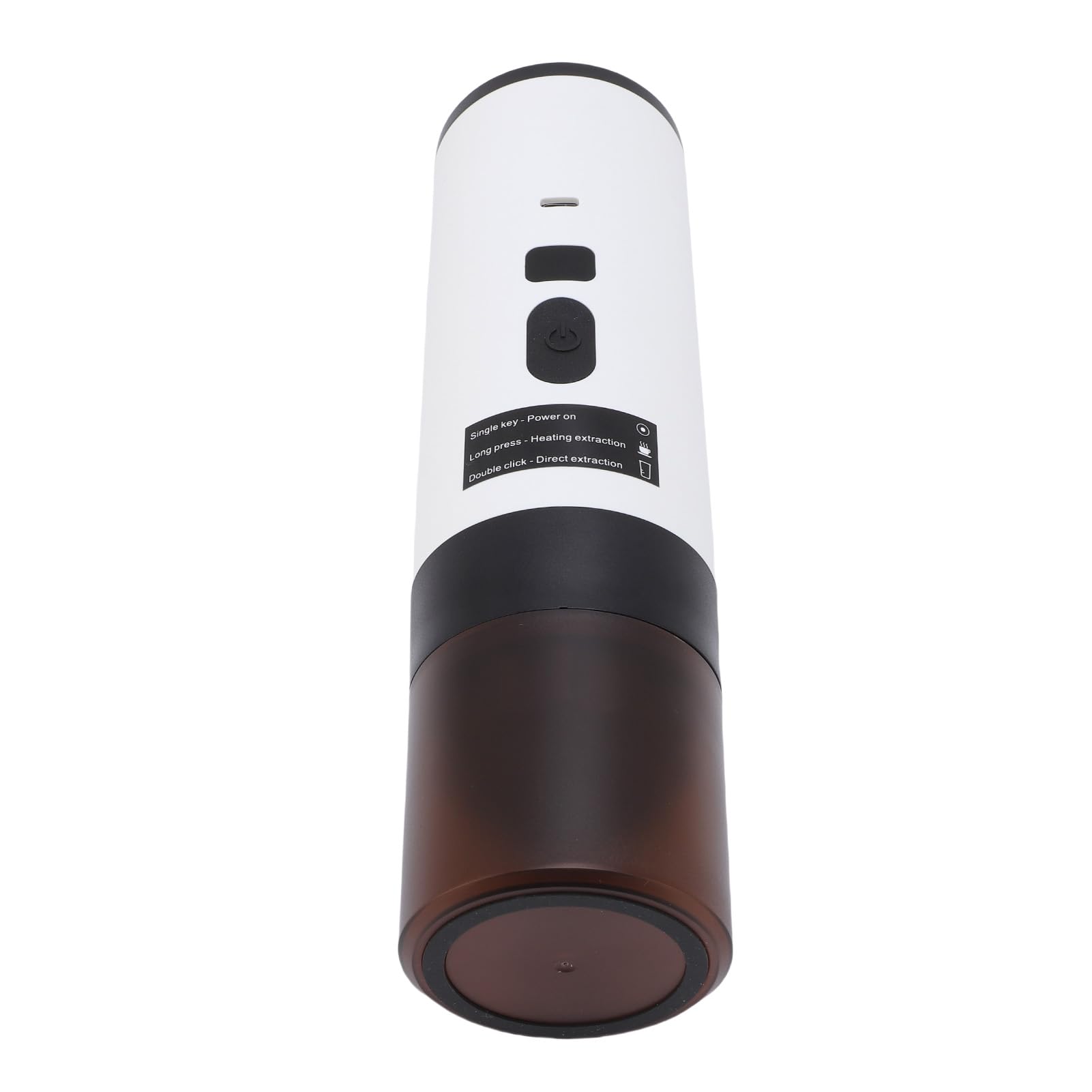 Cápsulas Automática Portátil para Viajes en Casa, Aventuras Al Aire Libre, Acero Inoxidable 304, Carga USB