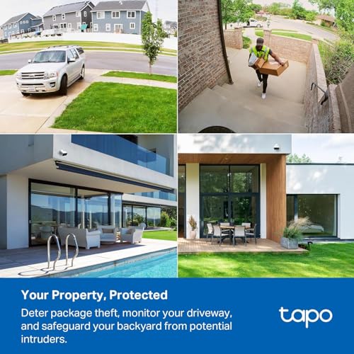 Image of Tapo 1080p Outdoor Wireless Security Camera, Battery Powered, C400(3-Pack)