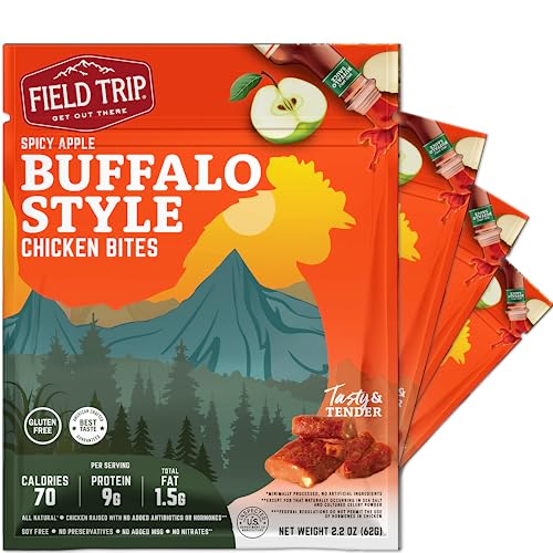 Field Trip Chicken Jerky Bites Spicy Buffalo