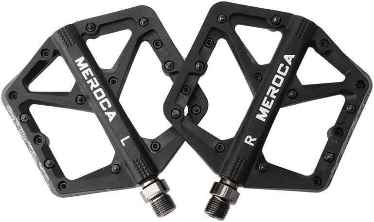 Miniatura 4 de Pedales de bicicleta antideslizante MTB Pedal de fibra de nailon ensanchado rodamientos sellados Pedal de plataforma de bicicleta para bicicleta de