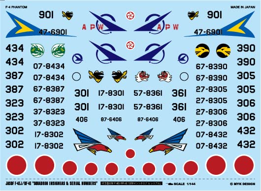 MYKデザイン 1/144 T-4 デカール　アシタのデカール アシタのデカール 1/144 GM ラインデカール No.14「デュアル