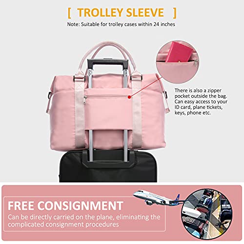 Lovevook Weekender Bag For Women Cute Travel Tote Bag Gym Duffel Bag With Toiletry Bag Carry On Bag Overnight Bag With Wet Pocket Hospital Bag For Labor And Delivery #TOP4