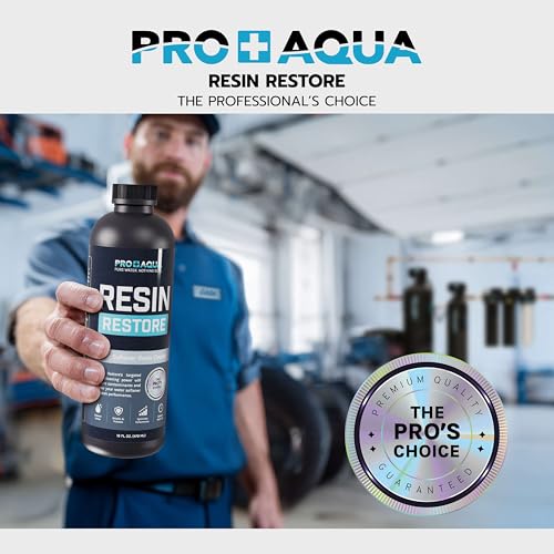 Resin Restore Water Softener Cleaner Pro+Aqua 16oz miniatura 5