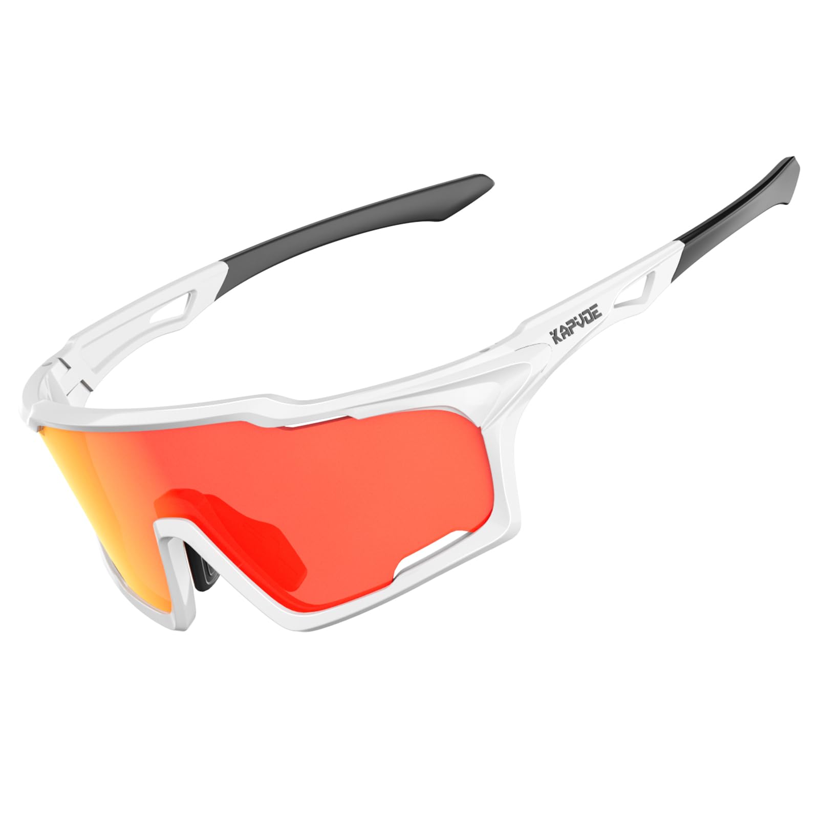 KAPVOE Fahrradbrille für Herren Damen Sport Sonnenbrille Ren