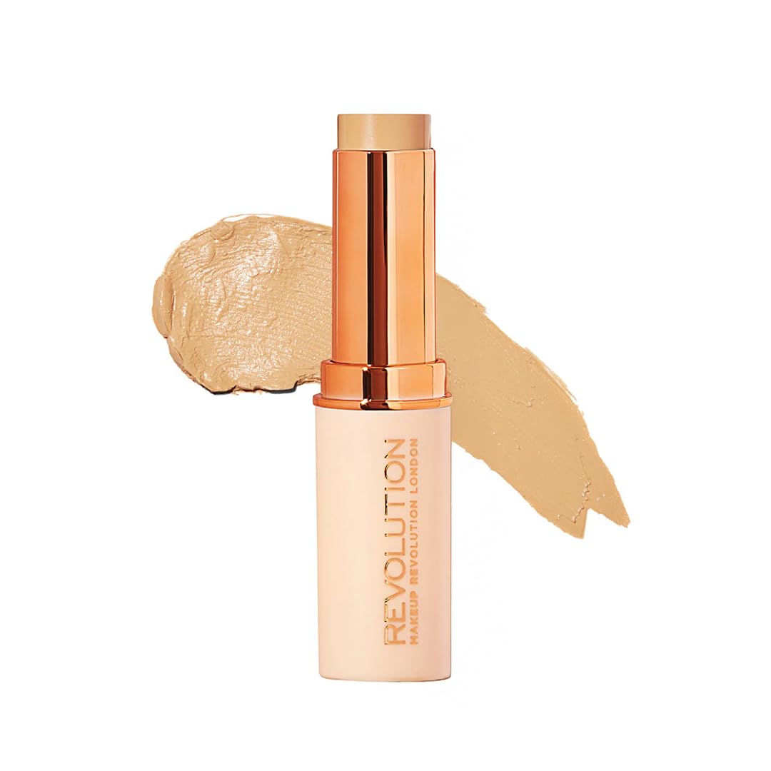 Fast Base Stick Foundation F9 – Full Coverage in a Swipe | Creamy & Weightless | Easy to Blend | Doubles as Contour | Travel-Friendly & Time-Saving | Perfect for Quick Makeup