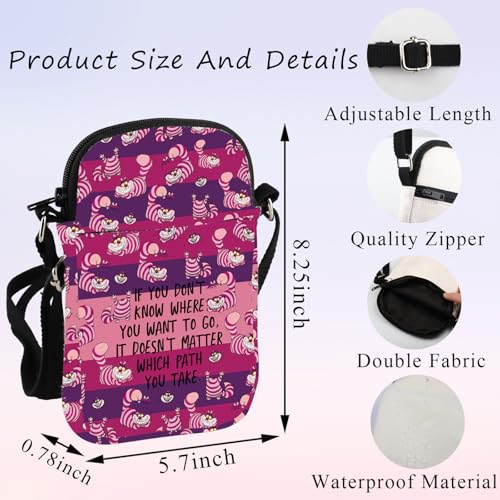 PLITI Cute Cat Crossbody Bag Princess Movie Inspired Gifts Cartoon Cat Lover Gift Fairy Tales Gift2