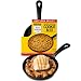 Thoughtfully Gifts, Nestle Toll House Individual-Size Chocolate Chip "Pizza Cookie" Kit, Includes Cookie Mix and Mini Cast Iron Skillet