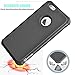 Tekcoo Case Compatible for iPhone 6 / 6S (4.7 INCH) Case [Tmajor] Shock Absorbing Impact Defender Slim Cover Shell w/Plastic Outer & Rubber Silicone Inner [Black/Black]