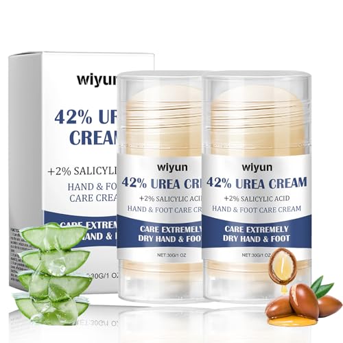 Urea Fusscreme,2 Stück Fußcreme Trockene Füße,Fusscreme Sehr Trockene Füsse,Fußpflegecreme Lindert,Feuchtigkeitsspendende und Anti-Riss-Fußcreme,Lindert Extrem Trockene und Rissige Füße