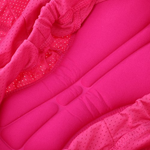 LEIPUPA Calções de Ciclismo Roupa Interior de Camada Baixa Calças Curtas com Gel Acolchoado para Mul