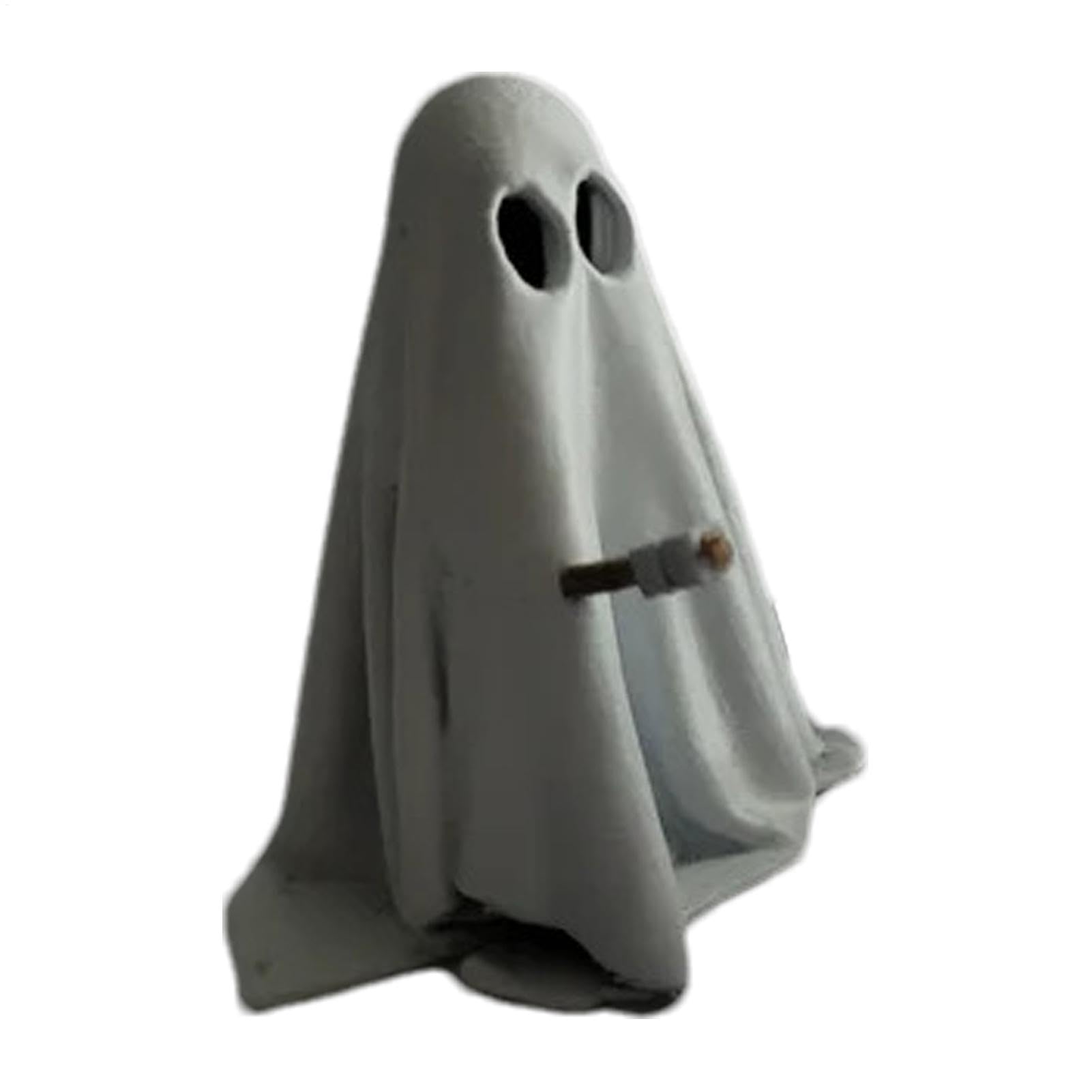 Petite statue de fantôme de feu de camp : le cadeau d'Halloween idéal