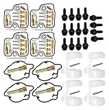 Carburador Repuesto Moto Kit De Reparación Carburador para Motocicleta para CBR1100XX SC35 CBR1100 XX CBR 1100 1100XX Diafragma Junta Flotador Y Émbolo(Style 4)