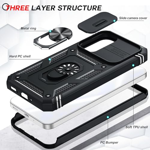 Protéger mon Samsung A54 5G : coque noire antichoc de voyage - 3