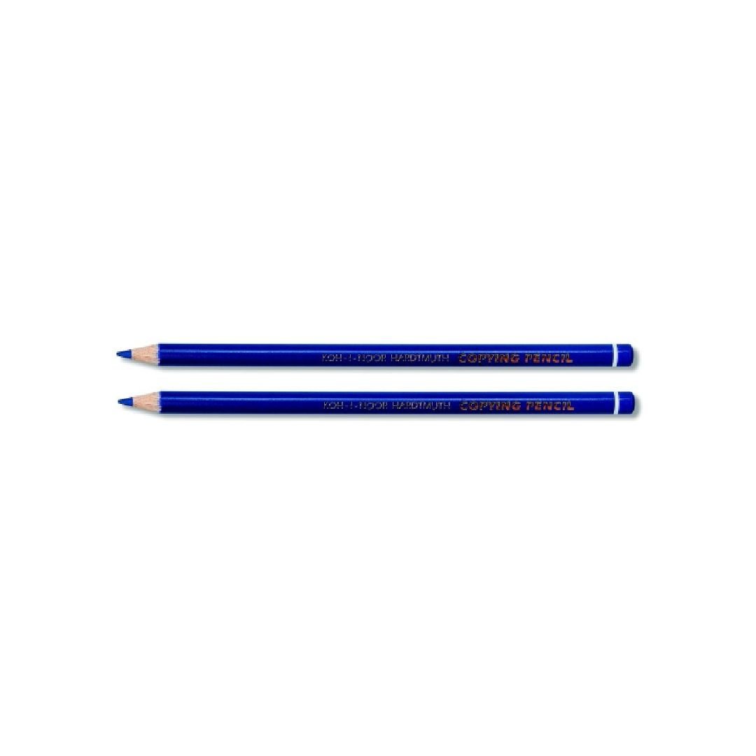 Koh-I-Noor Copying Pencil - Indelible Ink - Blue - Pack of 2
