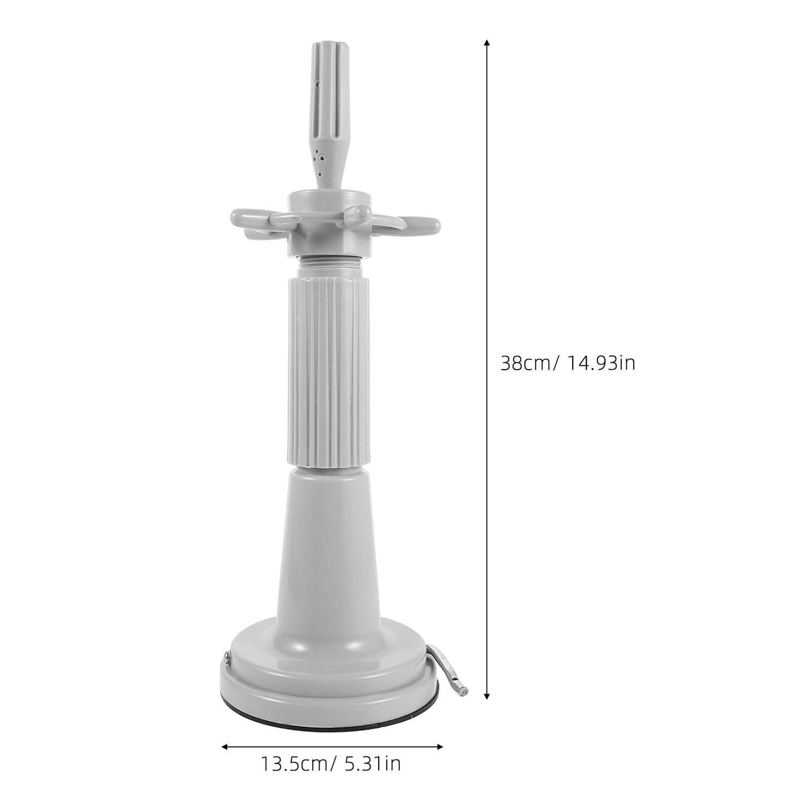 Soporte Portátil para Pelucas Organizador de Pelucas de Plástico Estable para Peinar y Guardar en Salones y Hogares