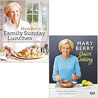 Mary Berry's Family Sunday Lunches & Mary Berry&rsquo;s Quick Cooking 2 Books Collection Set