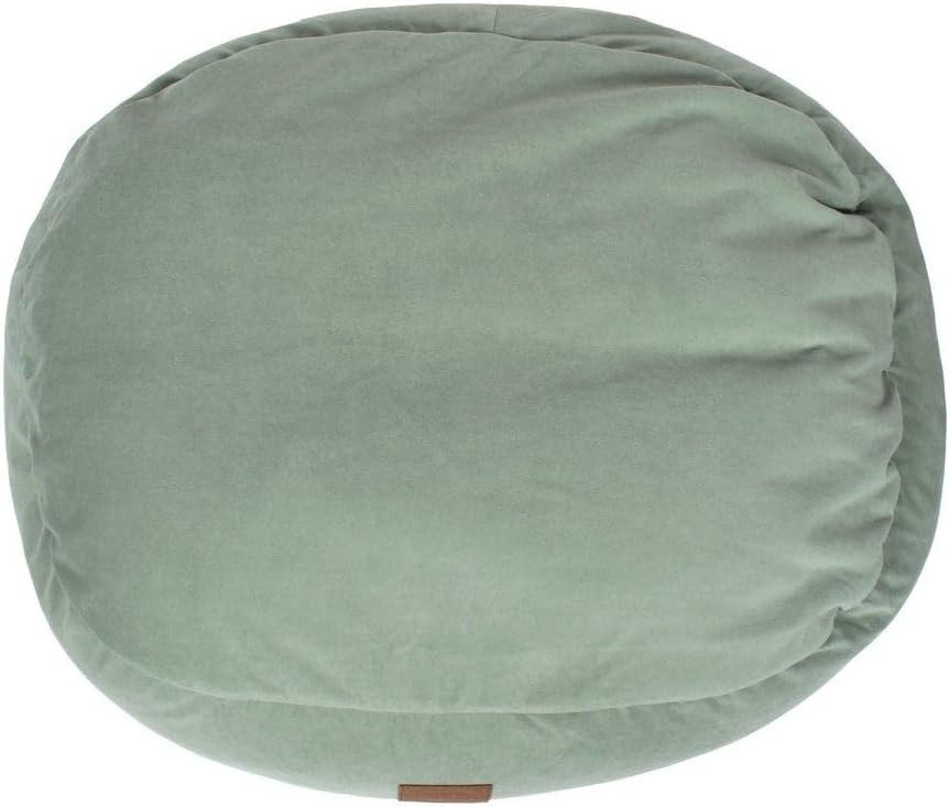 CAROLINA PET COMPANY Microfiber & Tipped Berber Comfy Cup Dog Bed - Tan, L