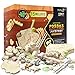 Nature Gear 15 Mystery Fossils + Bonus Glow-in-The-Dark - Excavation Adventure Kit - Science STEM Learning Kids Activity