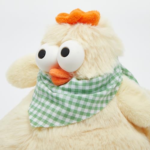 Image of Halemet Cute Chicken Slippers for Women Cartoon Animal Slippers for Women Cozy Plush Non-Slip House Slipper Indoor Outdoor