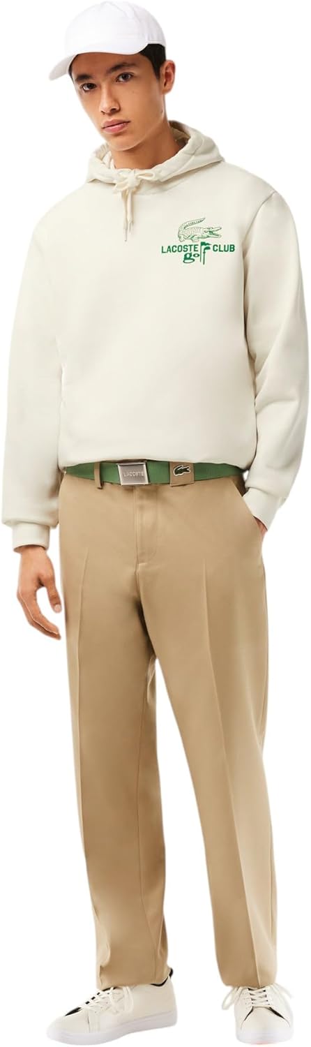 Lacoste mens Golf Relaxed Fit Hoodie - Image 4