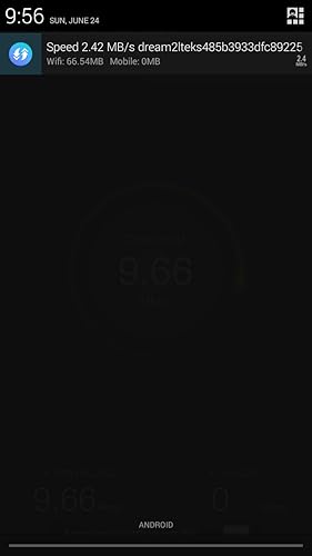 Alien Internet SpeedTest Meter