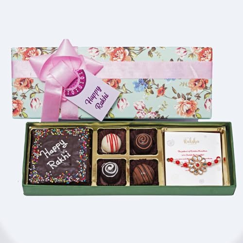 Image of Velvet Fine Chocolates Joyous Rakhi Box