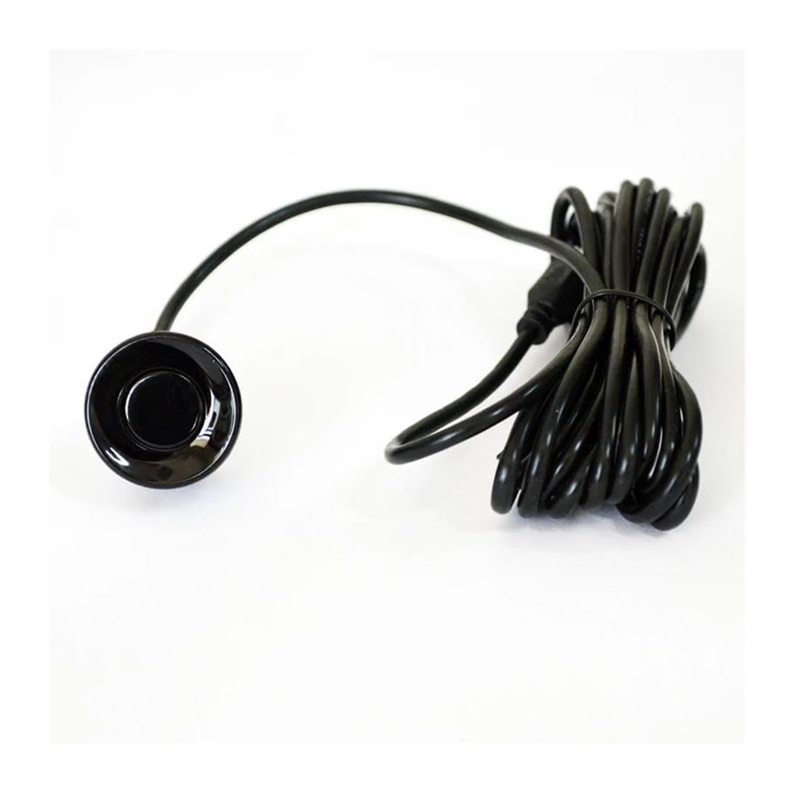 Sensor Aparcamiento con Radar Marcha Atrás Trasero para Coche Pantalla Parktronic Detector Monitor 4 Sensor De Aparcami(Negro)