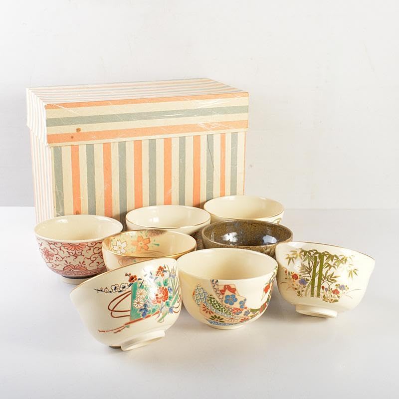 京焼清水焼 平安京泉作 誰が袖蓋付き碗 京焼清水焼 平安京泉作 誰が袖