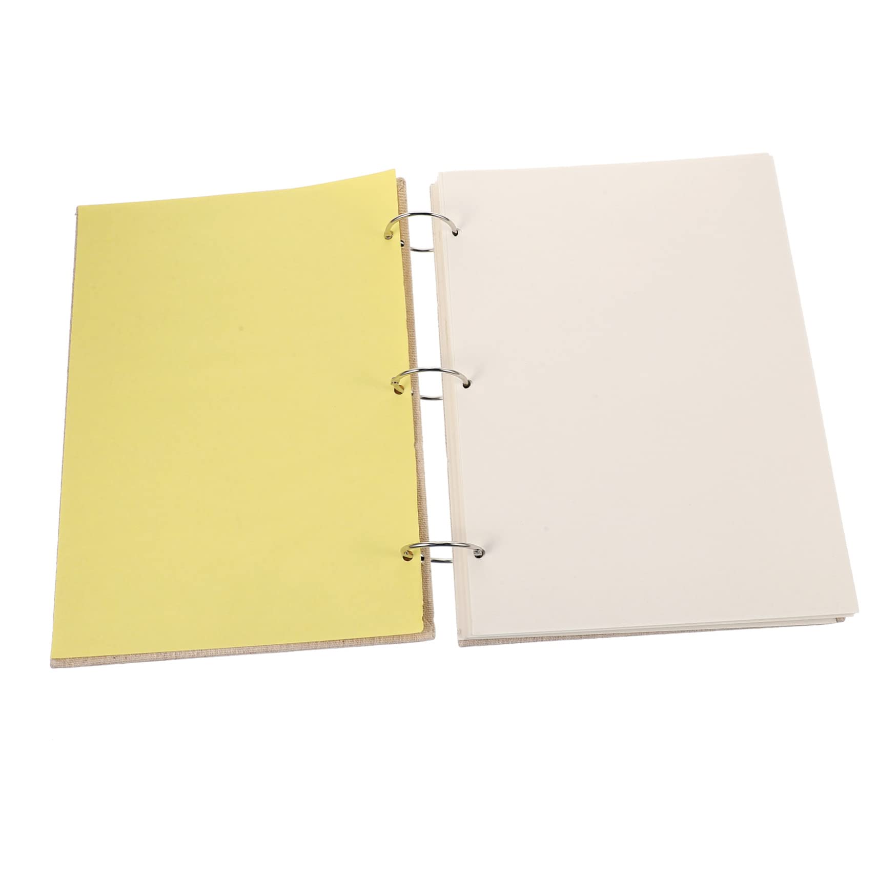 jojofuny 2 Pezzi Sketch Book con Staccabili Carta Spessa Copertina Lino Blocco per Disegno e Schizzi Artistici Adatto Penne Matite e Pastelli per Artisti e Principianti