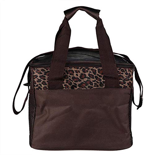 Bolsa portátil para hamster, bolsa de viagem para animais de estimação, quadrada respirável resisten