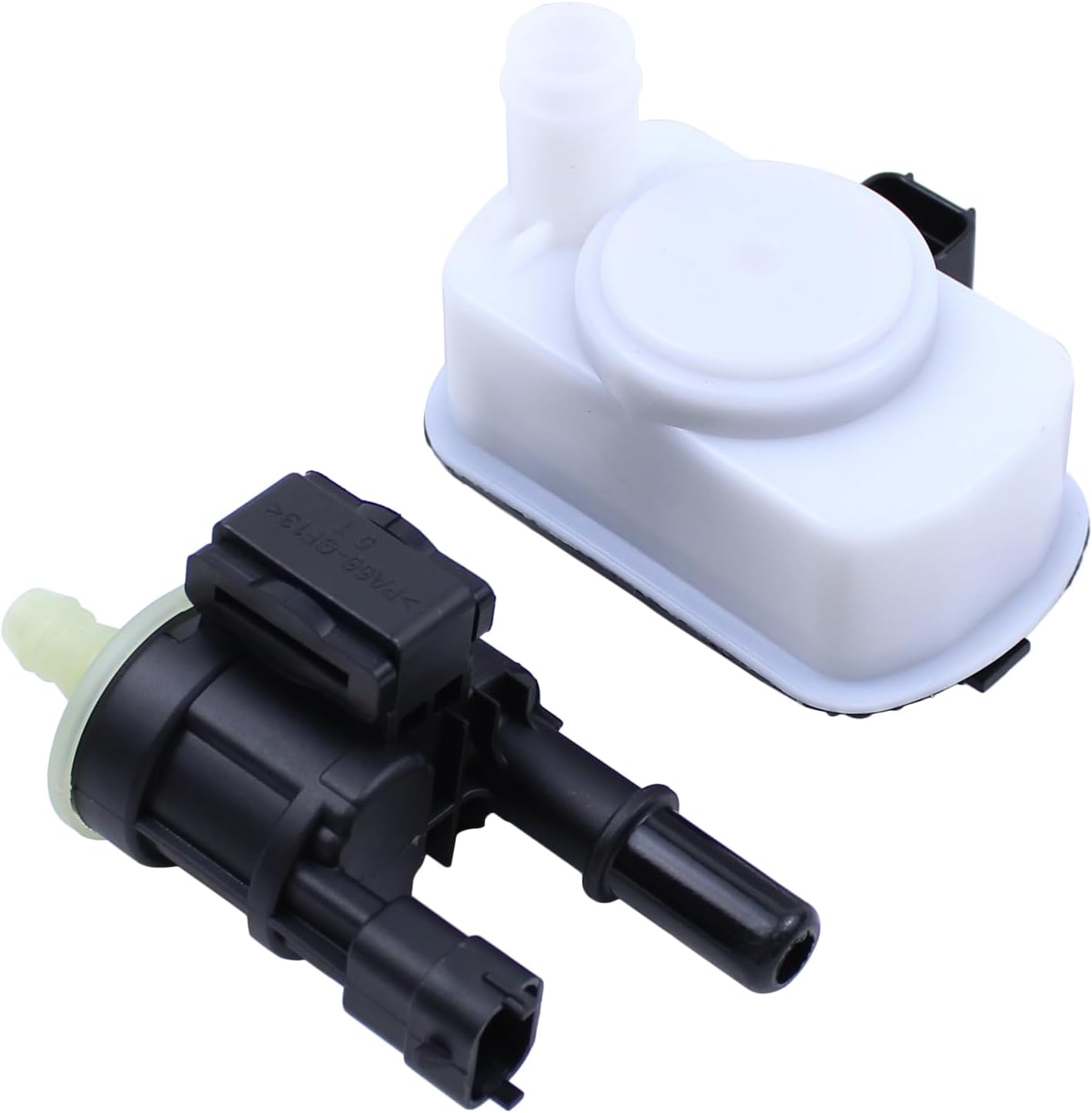 MOTOKU EVAP Vapor Canister Purge Solenoid Valve w/Hose Tube and Vaporative Emissions System Leak Detection Pump Set for Dodge Durango for Jeep Grand Cherokee 2016-2019