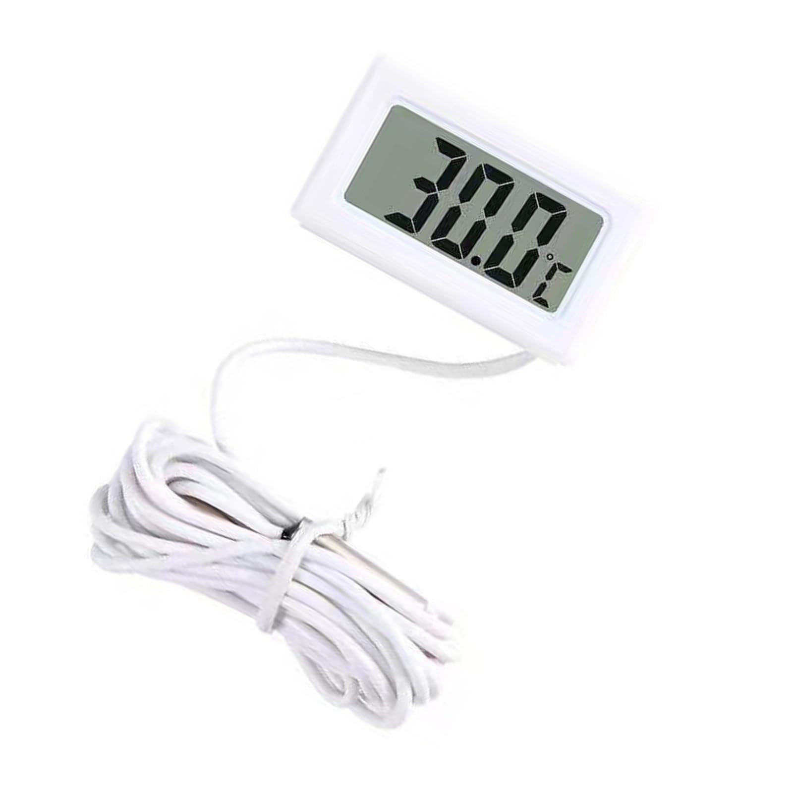 Kalttoy White Lcd Digital Display Thermometers For Fridge Aquarium Freezer Temperature Measure Meter Thermometers Temperature Monitor Meter For Freezer Fridge Aquarium