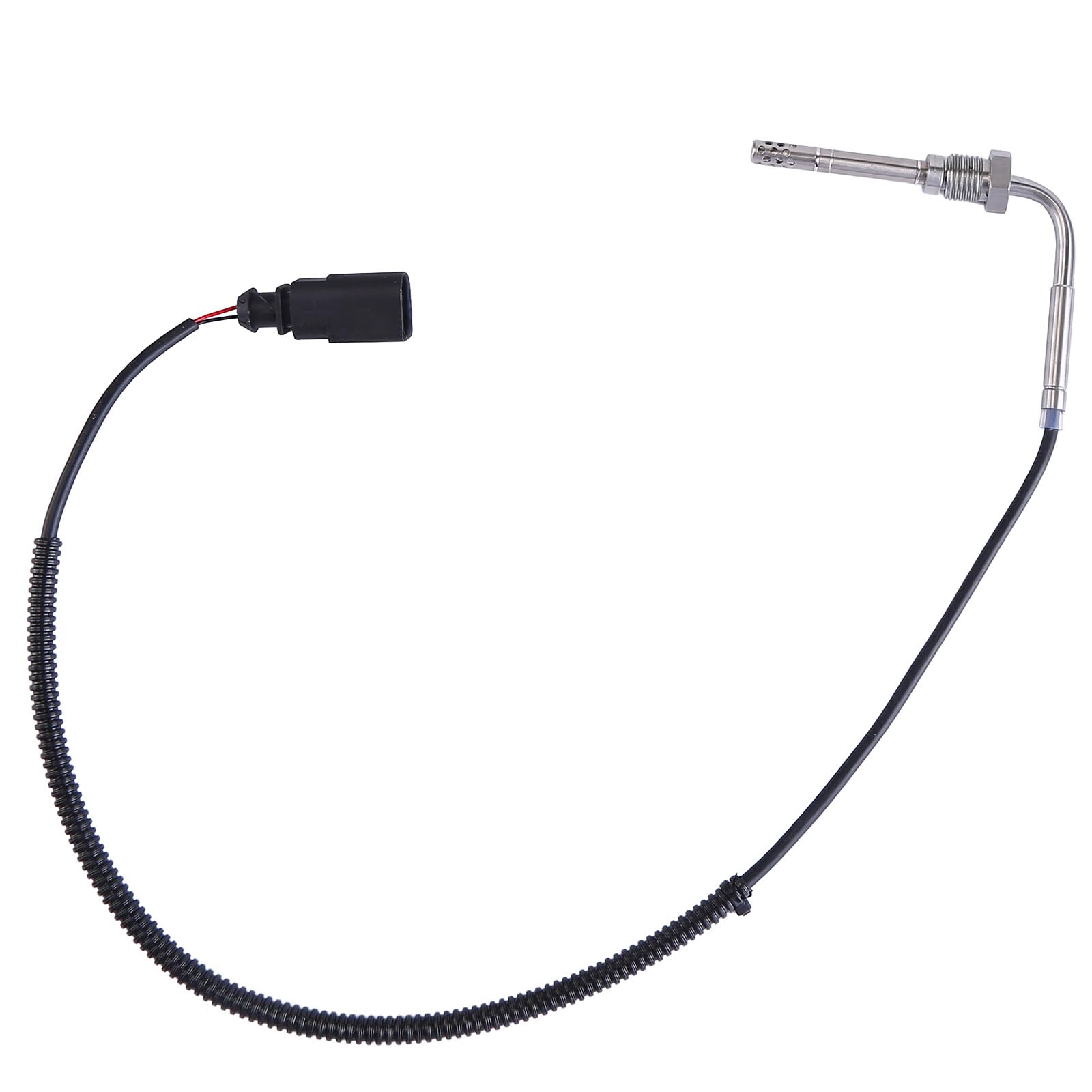 Sensor de temperatura de los gases de escape Sensor de temperatura 038906088D Compatible para 2.7 3.0 A6 (4F,C6) hasta Bj.03/2008